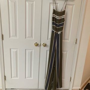 Long Express jumpsuit with cross back